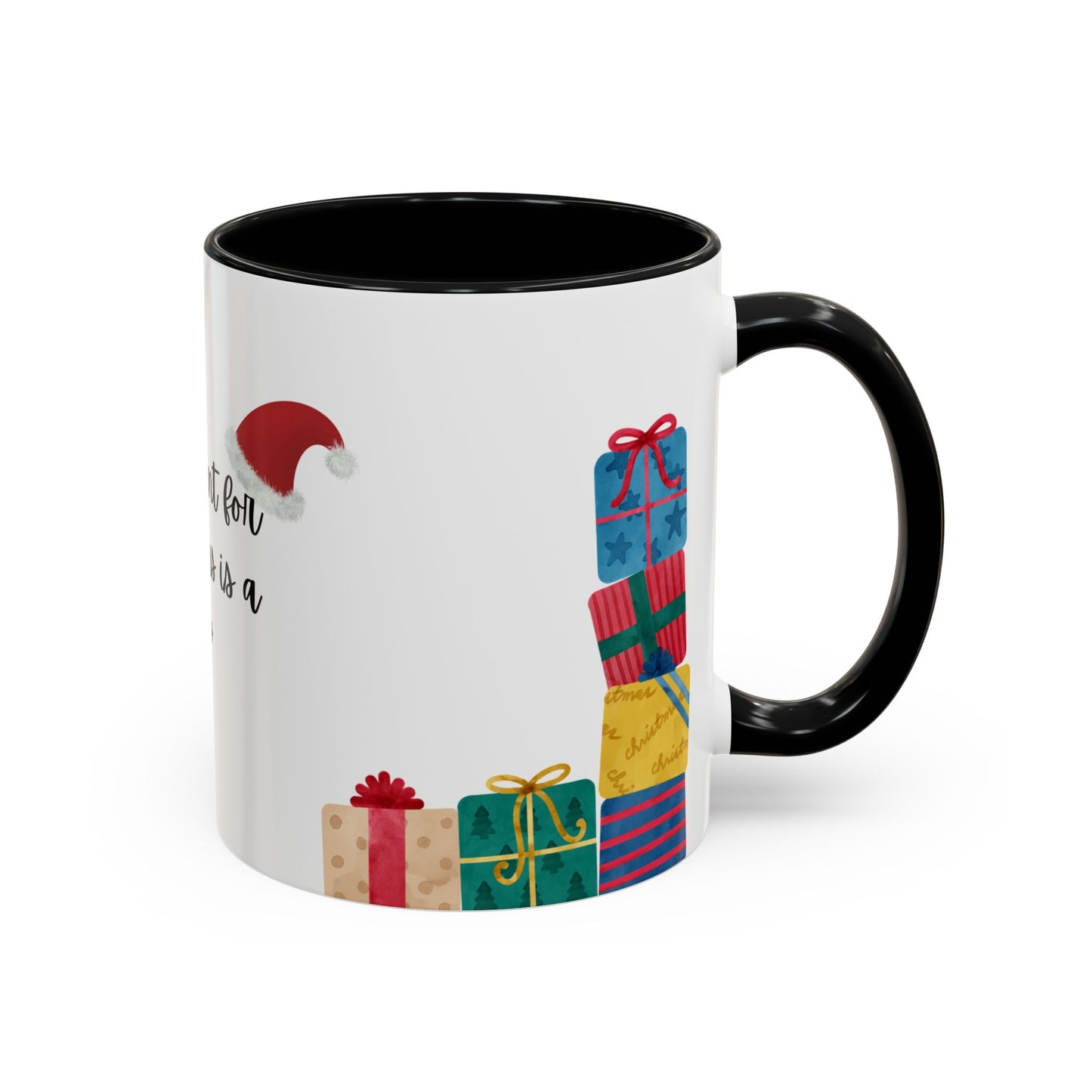 Christmas Nap Accent Coffee Mug - 11oz Holiday Gift for Coffee Lovers