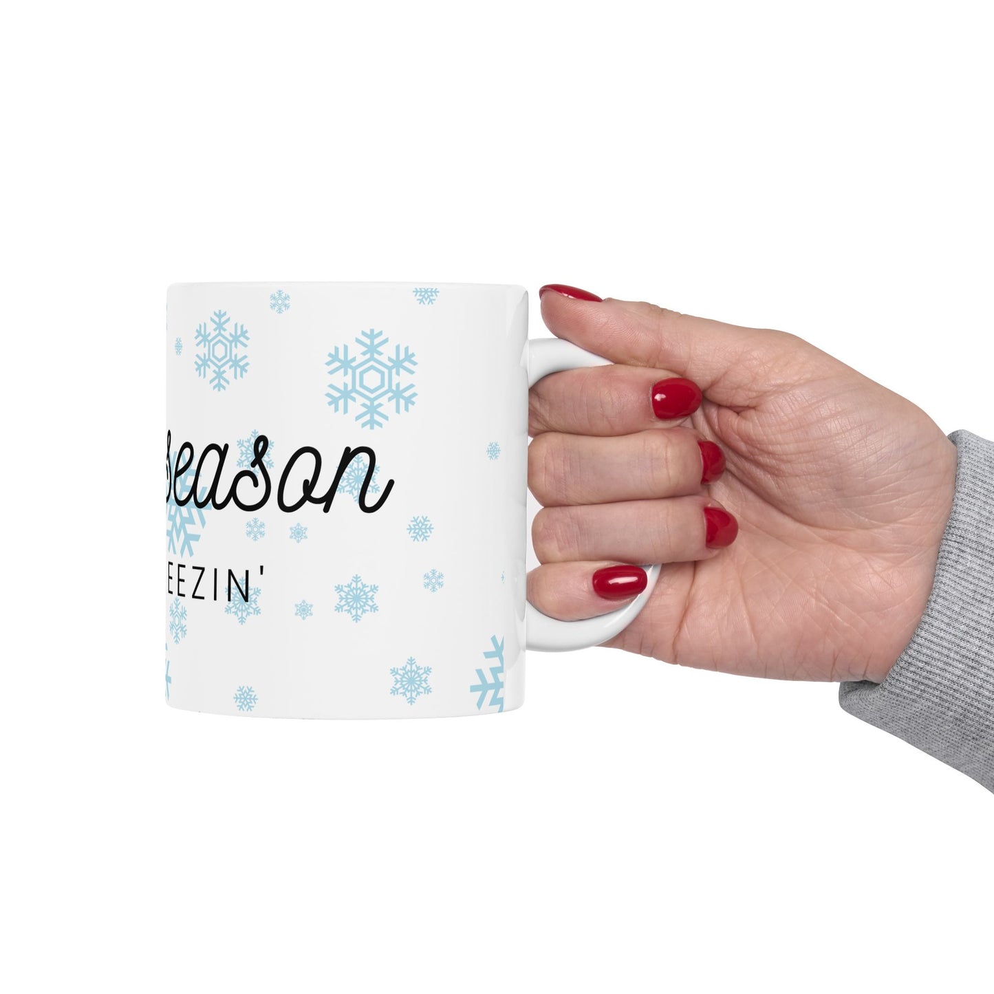 Winter Wonderland Ceramic Mug - Perfect for Holiday Cheer